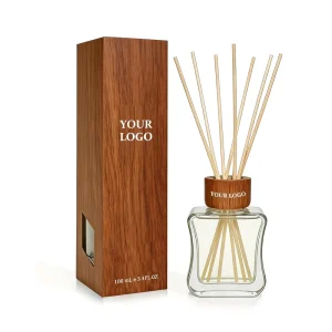 ENO Fireless Simulated Flower Reed Diffuser Set with Essential Oil Soy Wax Air Freshener Eco Friendly Handmade Bathroom Decor