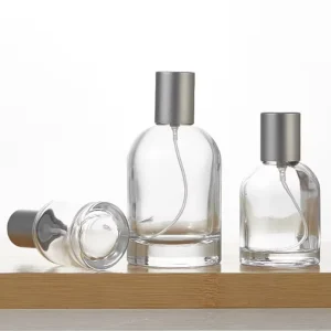 Easy Sel Screw Neck Pump Sprayer Perfume Bottle Glass Portable 30ML 50ML 100ML Laboratory Empty Hot Stamping