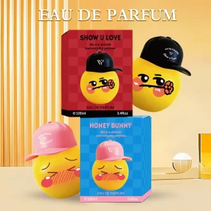 Eau De Toilette 100ml Cute Hat Show U Love and Fruity Scent Long Lasting Perfume for Women and Girls