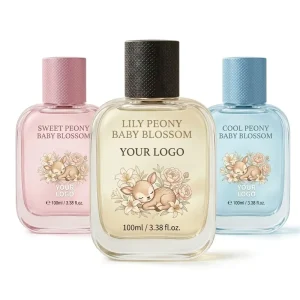 Eco-Friendly 100ml Vegan Baby Perfume Alcohol-Free Natural Fragrance Mist Kids Scent Custom Logo Gentle Body Spray