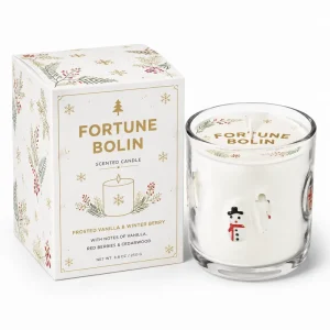 Eco Friendly Aromatherapy Christmas Scented Soy Wax Candle Customizable Colorful Glass Aromatherapy Candle Gift Box