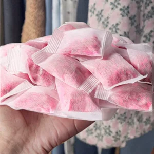 Eco Friendly Moisture Absorbing Deodorizing Scented Sachets with Above 80% Active Ingredients for Closets