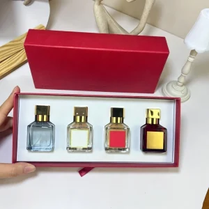 Eco Friendly Perfume Spray Gift Set 30ml*4Pcs Branded Luxury High Quality Eau De Parfum Fresh Scent Long Lasting Factory Direct