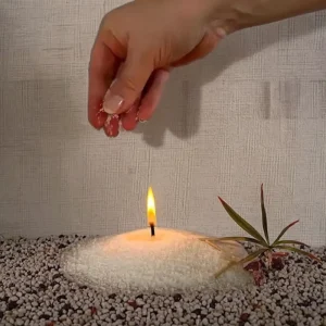 Eco Friendly Sand Wax in Granular Shape for Valentine’s Day Decorations and Gifts