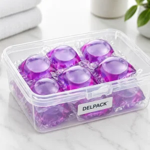 Eco Friendly Water Soluble Gel Laundry Detergent Pods Deep Clean Formula Apparel Floral Fresh Scents Automatic Hand Washing Bulk