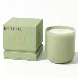 Eco friendly Custom Multicolor Scented Soy Wax Candle Aromatherapy in Glass Jar Scented Candles in Bulk