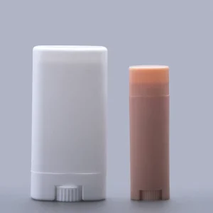 Eco friendly Custom Multipurpose White 5g 15g Twist Empty Antiperspirant Mini Deodorant Sunscreen Stick Screen Printed