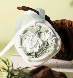 Eco friendly Natural Gypsum Scented Tablet Fragrance Plaster Diffuser for Wardrobe Deodorizer Wedding Return Gift