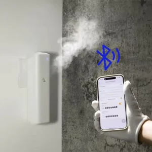 Electric 100ml Aroma Diffuser App-Controlled Plug-In Fragrance Oil Scent Waterless Essential Oil Diffuser Metal A60