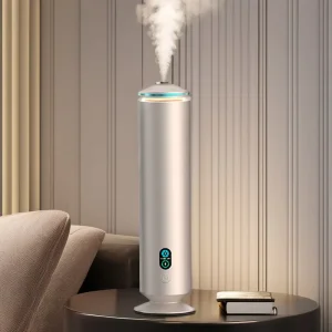 Electric Aroma Diffuser with LED Lights Adjustable Mist Silent No Water Essential Oil Diffuser for Spa Yoga Bedroom Living Room