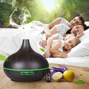 Electric Home Fragrance Ultrasonic Aroma Humidifier 400ml Portable Plastic Aromatherapy Oil Cool Mist Diffuser Household Hotel
