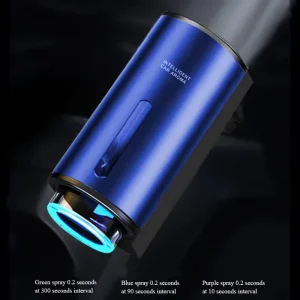Electric Mini USB Car Vent Clip Diffuser, Portable Waterless Metal Scent Machine