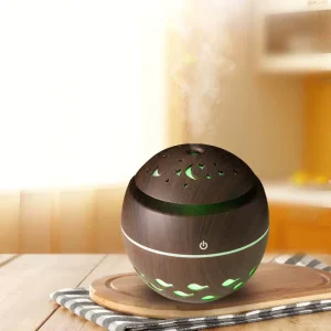 Electric Oil Diffuser Fish Hollow Design Plastic 300ml Scented Diffuser Portable Aromatherapy Humidifier