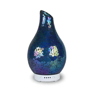 Electric Portable 100ML Waterless Aroma Diffuser with Power-Off and 7 LED Lights