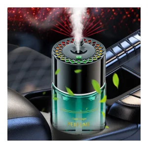 Electric Portable Aromatherapy Scent Diffuser for Car & Hotel Use with Waterless Humidifier and Essential Oils