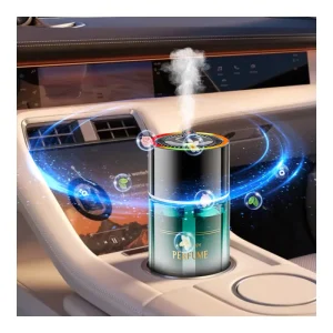 Electric Portable Aromatherapy Scent Diffuser for Car and Hotel with Waterless Humidifier and Essential Oils