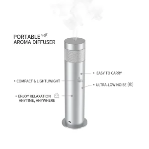 Electric Rechargeable Aroma Diffuser App Controlled Portable Tower Diffuser Warranty Hotels Home Use