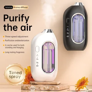 Electric Rechargeable Evaporative Portable Aroma Diffuser and Fragrance Humidifier for Hotel and Household Use