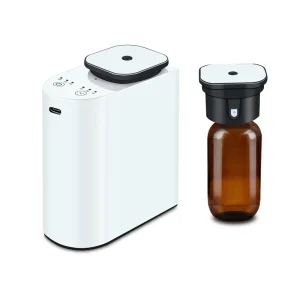 Electric USB Rechargeable Waterless Wireless Essential Oil Car Aroma Diffuser