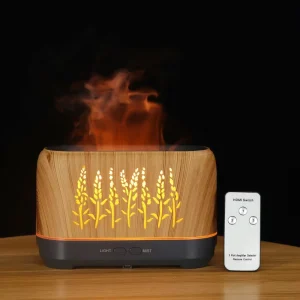 Electric Ultrasonic Aroma Diffuser 150ml with Low Noise <36dB Color-Changing Light and Plastic Body