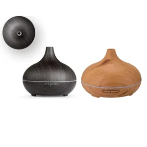 Electric Ultrasonic Aroma Diffuser and Humidifier, 550ml, LED Lamp, Remote Control, for RV