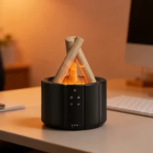 Electric Ultrasonic Aroma Diffuser with Remote Control for Home and Office