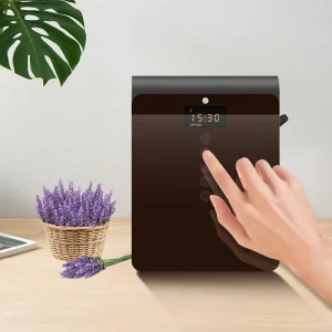 Electric Voice Activated Aromatherapy Diffuser Eco Friendly Wall Mounted Plastic Spray Pattern for Hotels 1 Year for Outdoor