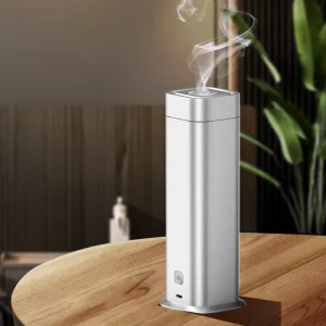 Electric Waterless 100ml Metal Scent Nebulizer Essential Oil Diffuser Private Label Hotel Household Air Freshener