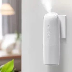 Electric Waterless Aroma Oil Diffuser Smart Control Home Air Freshener Portable Plug in Diffusers for Hotel Room