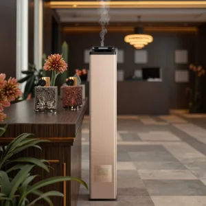 Electric Waterless Aromatherapy Machine Air Freshener with Large Capacity for Outdoor & Household Use Essential Oil Diffuser