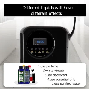 Electric Waterless Essential Oil Diffuser Silent Hotel Aroma Machine Perfume Atomizer for Car Residential and Commercial Use