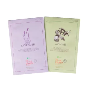 Elegant Artwork Custom Printed Woody White Musk Cotton Scents Scented Sachets Hanging Air Freshener Paper Bag Fragrance Sachets