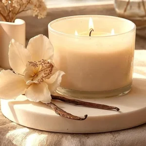 Elegant Custom Three Wicks Scent Candle Stable Long Burning for Birthday Gifts Daily Home Fragrance