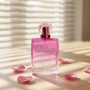Elegant Floral Scent Long Lasting Fragrance Eau De Parfum 100ml Pink Crystal Cap Women Perfume For Ladies Daily Dating Gift
