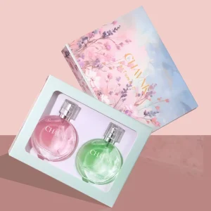 Elegant Jasmine Sandalwood Perfume Set Soft Floral Scent for Women Daily Wear Luxury Gift Box Private Label Long Lasting