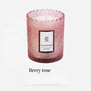 Elegant Luxurious Home Decor Aromatherapy Soy Wax Scented Candle Hand Poured Long Lasting Calming Natural Eco Holiday Ramadan