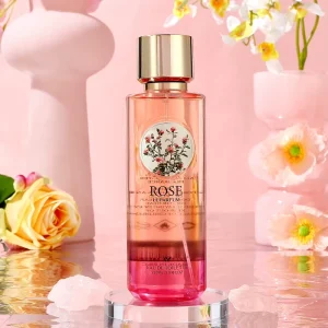 Elegant Romantic 230ml Large Volume 8.09fl.oz Glass Bottle Long Lasting Fresh Floral Scent Daily Wear Body Spray Women Perfume