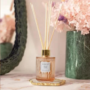 Empty 120ml Aromatherapy Glass Reed Diffuser Bottle with Screw Cap