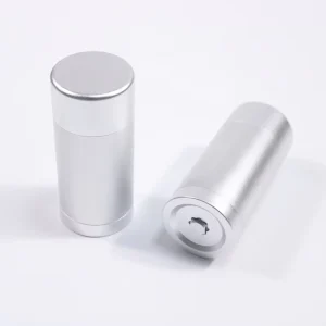Empty 30g 50g 75g Round AS Plastic Deodorant Stick Container Antiperspirant Tube Bottom Filled Deodorant Stick Bottle Reuse 1oz