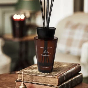 Empty Amber Glass Reed Diffuser Bottle, 100ml 500ml, Essential Oil, Screw Lid