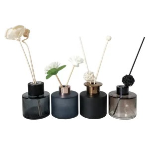 Empty Frosted 50ML 100ML 200ML Home Aroma Reed Diffuser Bottle Glass