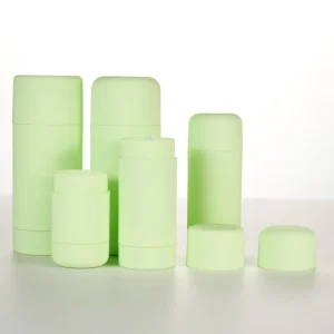 Empty Plastic Bottle Cosmetic 15ml 30ml 50ml 80ml Antiperspirant PP Deodorant Packaging Solid Perfume Deodorant Stick Container