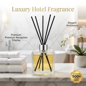 Environment Protection Air Freshener Reed Diffuser Glass Diffuser Glass Bottle with Screw Cap