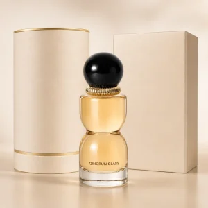 Especial High quality Cylindrical Glass Bottles 30ml Luxury Perfume Bottle Spray Transparent Perfume Bottle Packaging with Cap