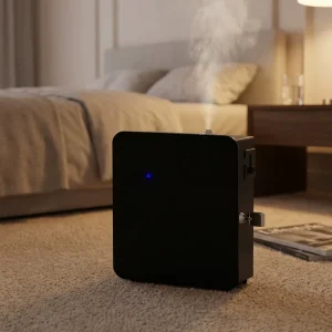 Essential Oil Diffuser Household Waterless Essential Oil Scent Aroma Diffuser Ultrasonic Nebulizer Portable Diffuser for Home