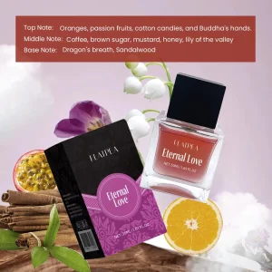 Eternal Love Eau De Parfum Fruity Sweet Perfume Spray with Passion Fruit Honey Sandalwood Long Lasting Fragrance 50ML 1.69FL.oz