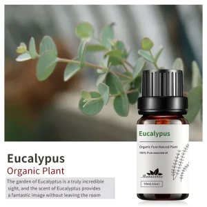 Eucalyptus Essential Oil Distillation Extracted Single Massage Aromatherapy Diffuser Mosquito Repellent Skin Care 10ml