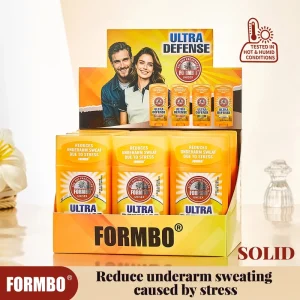 FORMBO Fresh Scent Long Lasting Antiperspirant Deodorant Stick for Unisex 70g Gentle Formula All Day Odor Control