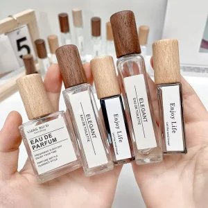 Factory 10ml Glass Perfume Bottles Matte Screw Cap Reed Diffuser Compatible Customizable Printing for Essential Oil