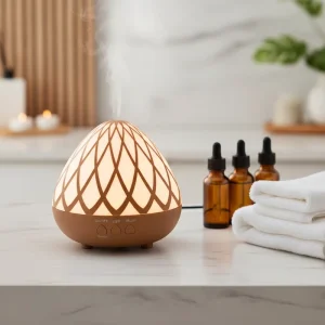 Factory Aroma Oil Diffuser with Colorful Light for Home, Room, Spa, and Hotel